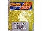 Eigenschaften Hama 10501-43 / Hama Perlen 501-43 - Mini-Perlen 2000 Stück pastell-gelb