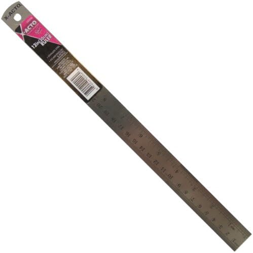 Neww X-Acto Designer Series Stainless Steel Metal Ruler-12"" Neww