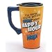 "You Know You Are Getting Old When Happy Hour Is a Nap " Ceramic Travel Mug