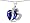 10.30 cttw Created Heart Shape Sapphire Pendant in 925 Sterling Silver