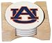 NCAA Auburn University Absorbent Coaster Gift Set