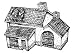 Terrain: 15mm WWII - German Milling Shop