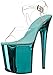 Pleaser Women's FLAM808/C/TECH Platform dress Sandal
