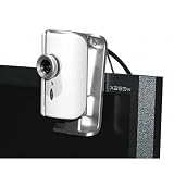3.0mp Megapixel Silver & White Laptop Pc Webcam Video Camera w/ Clip Stand +Mic