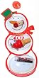 DQ Dairy Queen Lip Balm and Lip Gloss Snowman Trio (1 Pack)