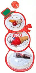 DQ Dairy Queen Lip Balm and Lip Gloss Snowman Trio (1 Pack)