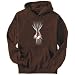 Hoodie Mens Brown 