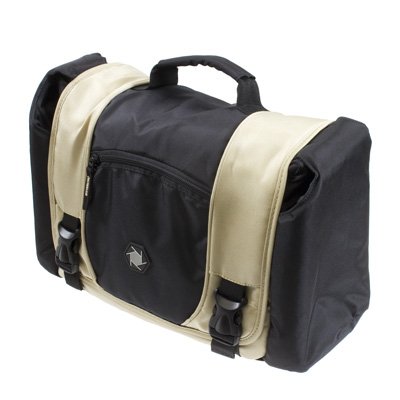Delamax Fototasche DelaBag L in schwarz/beige passend f&uuml;r z.B. DSLR-Kamera, 3-5 Objektive, Preisvergleich