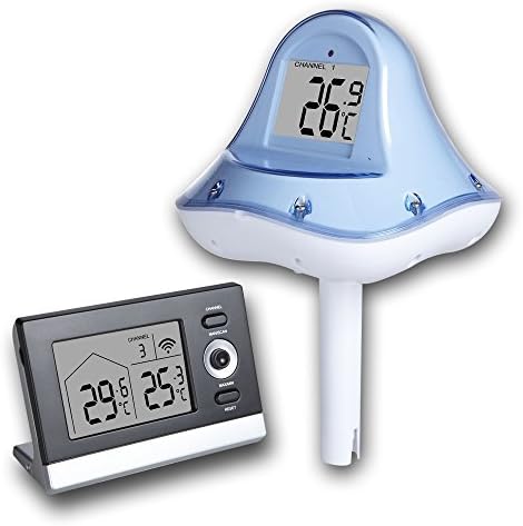 easylifeproduct Wireless Digital Floating Swimming Pool Thermometer Bath Spa Temperature Remote by easylifeproduct