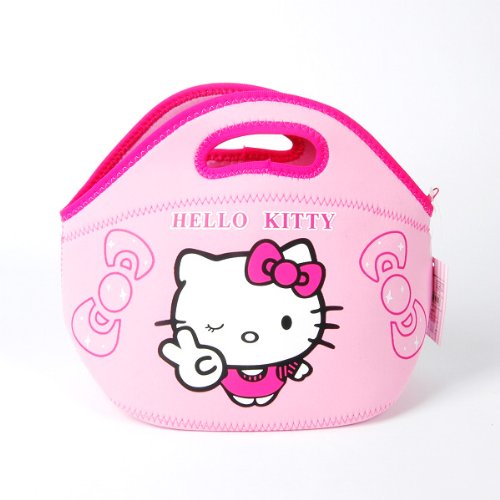 Hello Kitty Mini Tote Handbag Lunch Box Bag Pink Review