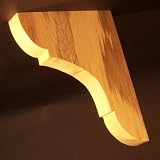 8" x 10" Rustic Wood Bracket [CAPITOL CITY LUMBER]
