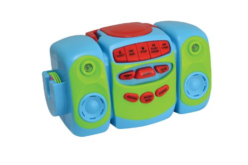 LeeTron My First CD Player, Blue and Green