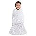 HALO Sleepsack Micro Fleece Swaddle, Multi Rain Drops, Small