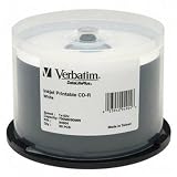 Buy 52x White Printable Write-Once CD-R - 50 pack-E21875