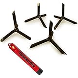 ASR Tactical Ninja Road Stars Tire Puncturing Security Caltrop Devices (Multi-Pack)