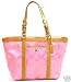 New Coach Signature Pink Coach Handbag Tote Purse Diaper Bag 13560 $328 value!