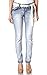 WallFlower Juniors Sash Belted Luscious Curvy Skinny Jeans