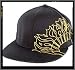 Lost Enterprises MAYER 210 Fitted Flex Fit Hat in Black
