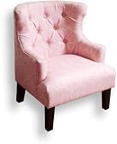 4D Concepts Tufted High Back Kids Chair, Pink/White Floral kids chairs 4D Concepts Tufted High Back Kids Chair, Pink/White Floral