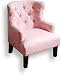 4D Concepts Tufted High Back Kids Chair, Pink/White Floral
