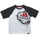 Adidas Boys 4-7X Edge Performance Raglan Tee Shirt