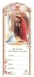 100 First Communion Mini-Bookmark Remembrances in Spanish, 1.5" x 4.5" - Girl