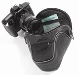 Opteka SLR & DSLR Camera Short Zoom Holster Case w/Adjustable Shoulder Strap