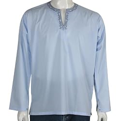 Boys Long Sleeve Casual Cotton Shirt Kurta India Chest 40 inches (gsk551)