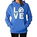 TeeStars - Love Horses - Animal Lover Rearing Horse - Horseshoe Women Hoodie