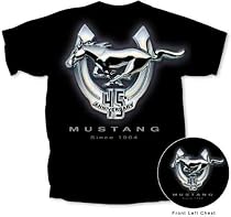 Ford Mustang 45th Anniversary Special Edition Adult T-shirt - Black