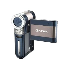 Aiptek DV Z300 High Definition Pocket Camcorder - SD Card Format (5MP CMOS Sensor, 3xOptical Zoom) 2.4" LCD