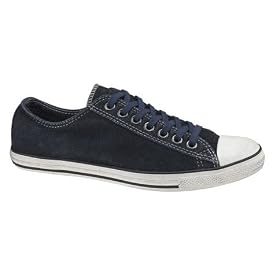 Converse Chuck Taylor All Star John Varvatos Low Profile Dark Blue Suede Shoes by Converse