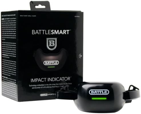 Battle Sports Science Adult Impact Indicator, Black