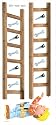 RoomMates RMK1176GC Bob The Builder Peel & Stick Growth Chart