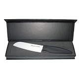 Pearl 1791 Keramikmesser Santoku, 12,5 cm Klinge - extrem scharf, absolut hitzeresistent, korrosionsbestndig, hygienisch,speziell bruchstabilisiertvon "Pearl"