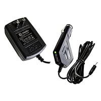 Pwr+® ! Extra Long Cord ! 2 in 1 Combo Ac Adapter + Car Charger for Motorola Xoom Tablet Mz600 Mz601 Mz603 Mz604 Mz605 Mz606 Motmz600 Motmz604 ; P/n Fmp5632a Ma 89452n 89453n Sjyn0597a Spn5633a Spn5633 Pc-moxoombk Android Color Ebook Reader Tablet Pc Pad Travel Power Supply Charger