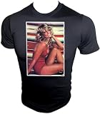 ORIGINAL Vintage 1976 Farrah Fawcett POSTER PRINT Licensed Iron-On T-Shirt