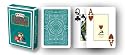 MODIANO "Texas Poker Hold´em" - 100% Plastik Kartenspiel, 2 Pips / Eckzeichen im Jumbo Index, dunkelgrün