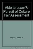 Able to learn? : the pursuit of culture-fair assessment