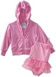 Baby Bunz Girls Infant Tutu Swimsuit With Terry Cover-Up