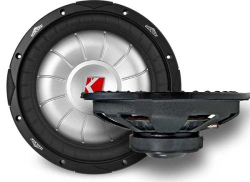 Kicker 07CVT124 12 Shallow-Mount Subwoofer