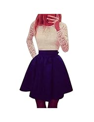 Sexy Floral Print Cotton Long Sleeves  Sheer Lace Prom Dress/Party Dress  With a Bow(s)