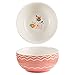 Pavilion Gift Company 74109 You Make Me Smile Decorative Ceramic Bowl, Multicolor