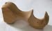 Unfinished Round Support Center Bracket for a 1-3/8" dowel rod [CAPITOL CITY LUMBER