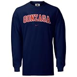 Nike Gonzaga Bulldogs Navy Blue Youth Classic College Long Sleeve T-shirt