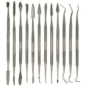 Professional - Hobbyist Essential Set: 12 Stainless Steel Picks by Hawk