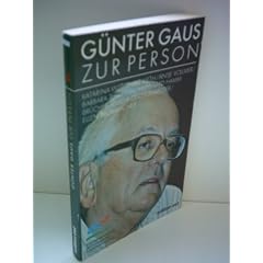 G�nter Gaus: Zur Person - Katarina Witt / Inge Vieth / Barbara Thalheim / Hildegard Hamm-Br�cher / Gisela Oechelhaeuser / Antje Vollmer / Ellen Brombacher