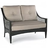Cindy Crawford Patio Furniture Wicker Loveseat - Brown