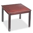 Hon 5192NN Corner Table, Veneer Top, 24 in.x24 in.x20 in., Mahogany
