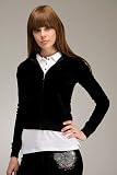 Juicy Couture - Juicy Velour Butterfly Black Hoodie